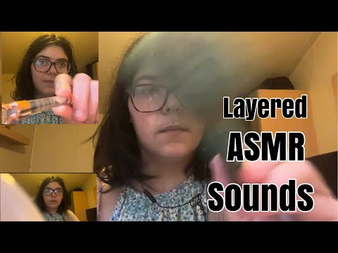 Asmr personal attention doing your skin and makeup 💄 | layered sounds 😀