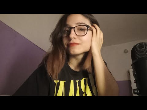 ASMR EN ESPAÑOL CASERO (camera tapping, mouth sounds, visuales)