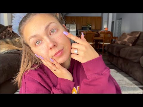 ASMR| Face Tracing, Gum Chewing, Overexplaining🖐🏼✨ ❌NO Makeup❌