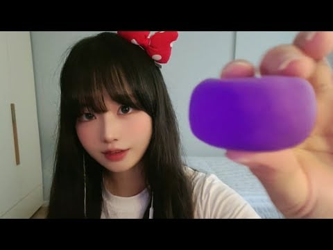 마음이 차분해지는 점토 ASMR | 부드러운 클레이 소리🍰