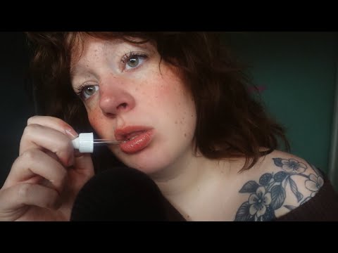 ASMR random mouth sounds and a sensitive mic  (no talking)