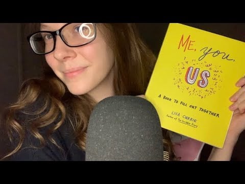 ASMR Tapping On Me, You, Us: A Book To Fill Out Together | No Talking