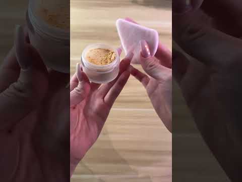 Face Powder ASMR | Putting on your Face Powder ASMR #shorts #asmr