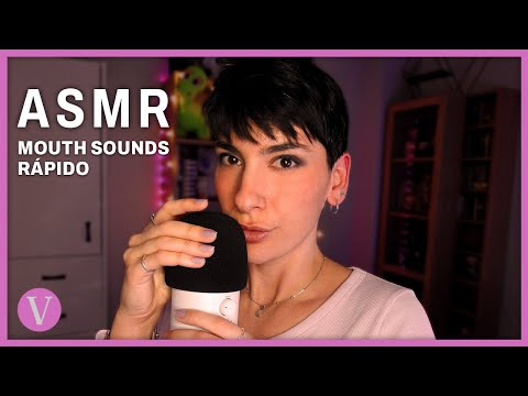 ASMR Español - MOUTH SOUNDS RÁPIDO para cosquillas intensas