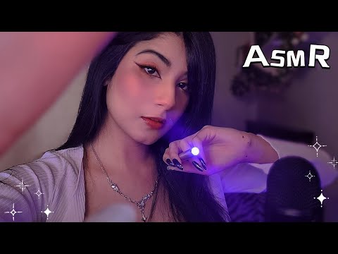ASMR | Exame dos nervos cranianos