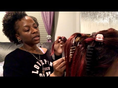 ASMR 📚 Girl in the Back of the Library Brushes and Clips Your Hair Roleplay