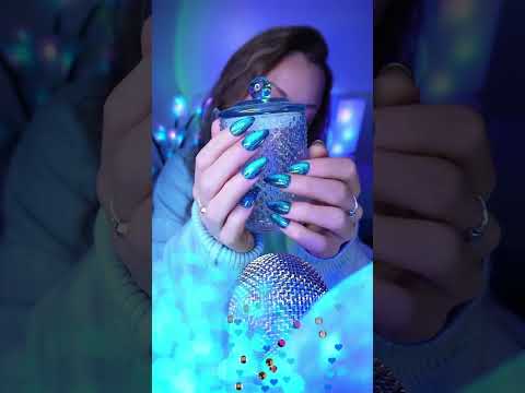 Glass Jar ASMR 🫠💙💤 #asmr #asmrsounds #asmrvideo #livestream