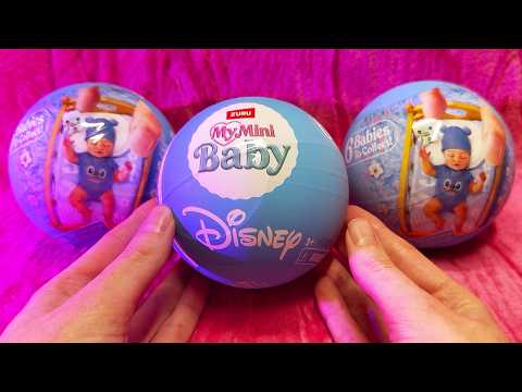ASMR Disney Miniature Reborn Baby Surprise Opening (Squishy Silicone)