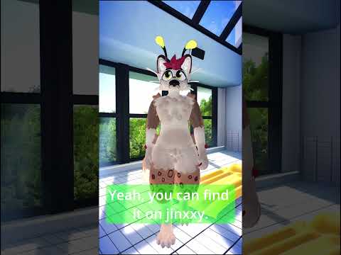 WHAT THE NEW FREE ADDON I MADE?  #avatar #furry #vrchat