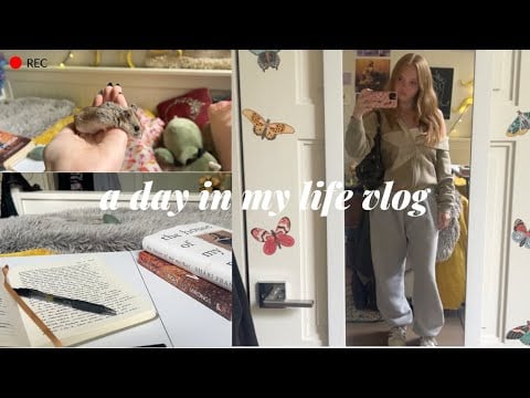 asmr a cozy, rainy day in my life (clicky whispered voiceover)
