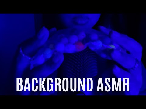 Background ASMR ~ Silicone Beads and Plastic Crinkles (No Talking)