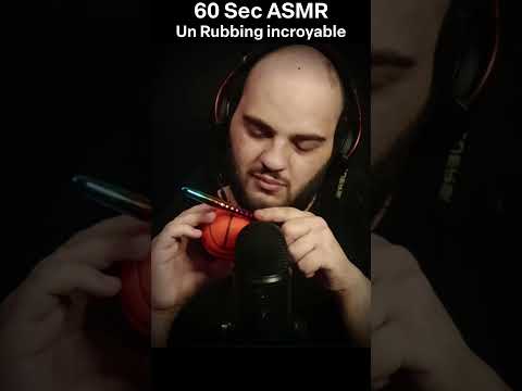 60 Sec ASMR - Un Rubbing incroyable 💤  #asmr #triggersforsleep