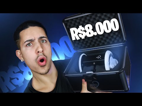 QUEBREI MEU MICROFONE DE ASMR DE 8 MIL REAIS!