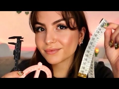 ASMR | Examens & Mesures au hasard sur ton visage *c'est hyper relaxant*