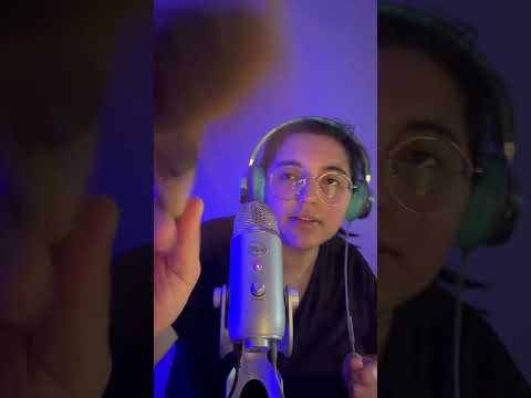 ASMR en Español - Limpiándote la cara #asmr #asmrenespañol #facebrushing #mouthsounds