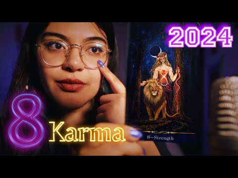 ASMR 💗AÑO 2024💗 Que NADIE te ENGAÑE, el poder lo tienes TU 💫 Año de LA FUERZA [Numerología/Tarot]