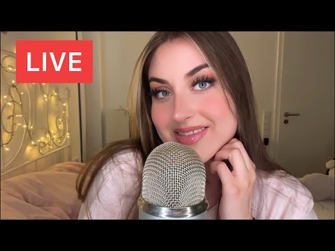 ASMR Livestream 💕 Ich bin wieder zurück! Random Talk, Triggers, Videos planen, Vorlesen & chillen