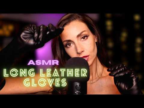 Hot NEW Long Leather Gloves 🖤 Could not believe the triggers!! 😍