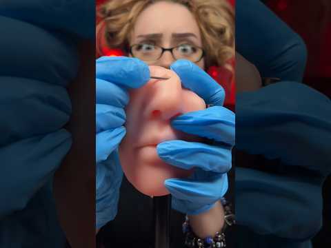 ASMR PIERCING LE NEZ 💀 #asmr #shortsfeed #shorts #shortsviral #piercing