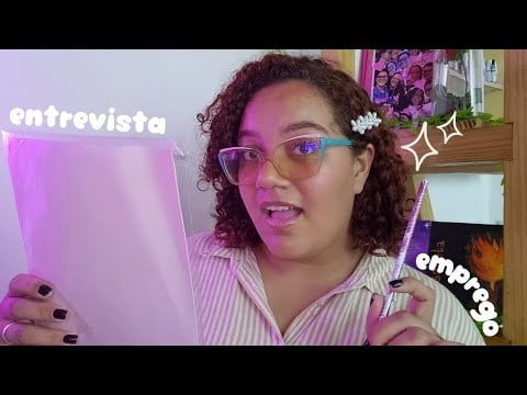 ASMR FAZENDO SUA ENTREVISTA DE EMPREGO 😱💕