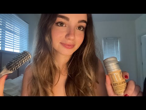 ASMR | styling your hair roleplay