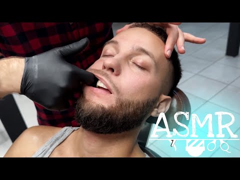 INSANE Beard Upgrade + Mouth Massage You Didn’t Expect 😮💈