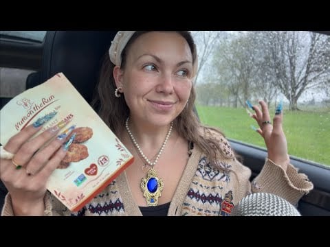 asmr/ product EMPTIES🥥🧃🎨 (food, crafts, + beauty) *soft spoken in the rain 🌧️ *