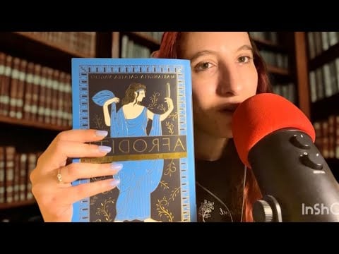 ASMR / VI PARLO DI AFRODITE 😍 recensione libro 📕/ OnlyRED ASMR