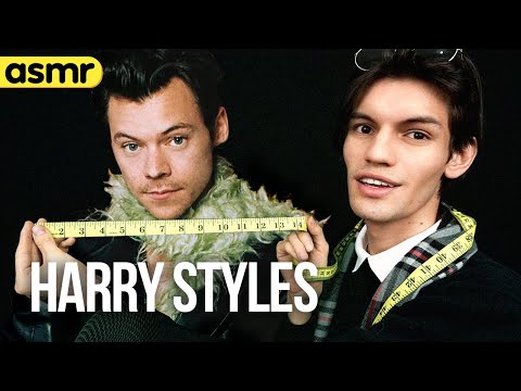 ASMR DISEÑADOR de HARRY STYLES *roleplay designer clothes | ASMR Español