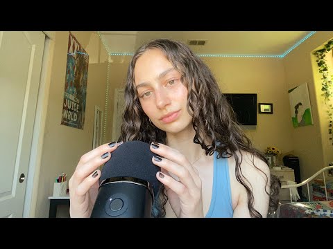 asmr 15 mins of mic scratching + brushing (no talking!)