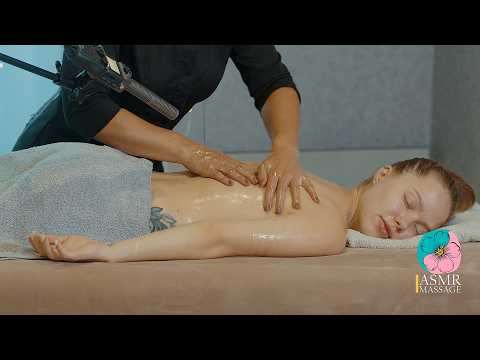 ASMR Back and Lower Back Massage by Alina to Scarlet N