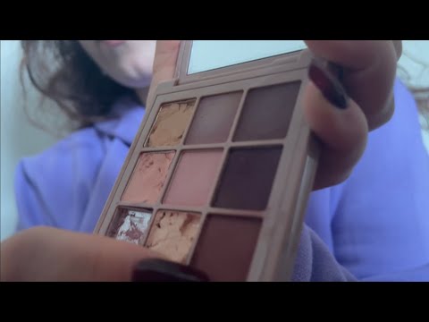 ASMR doing your makeup 💄 fast & aggressive 🫠 no talking & rummage sound