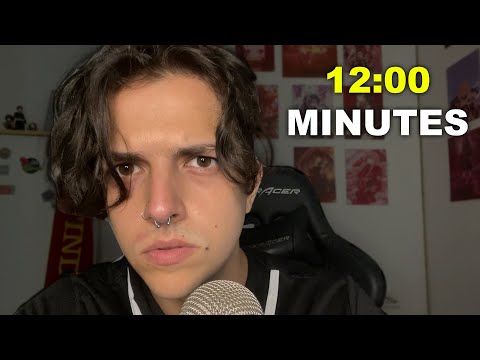 99% DAS PESSOAS DORMEM EM 12 MINUTOS DE VÍDEO NESSE ASMR