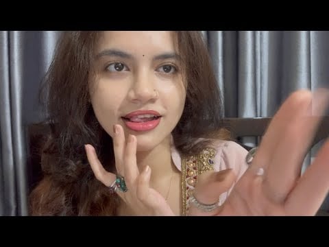 বাংলা ASMR ~ Spit Painting for relaxation 💦💆🏻‍♀️ (non-spitty)