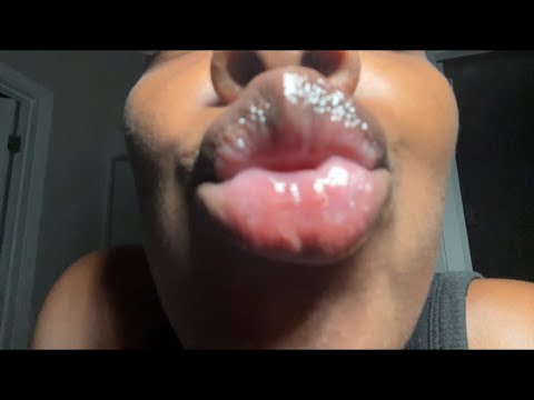 ASMR close up kisses 💋crazy tingles 
