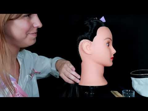 ASMR Haircare Pampering Roleplay 💦🪮✂️ Brushing, Spraying, Combing, Clipping and Styling Your Hair