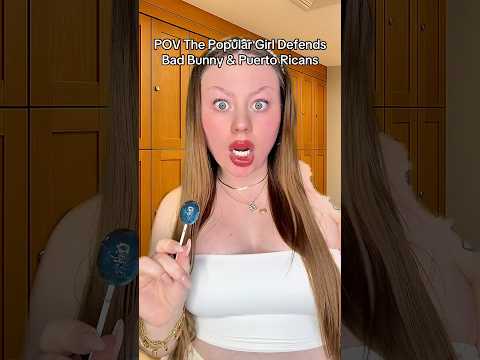 They Mad Cause He Talented & Fine #popular #pov #badbunny #asmr #skit