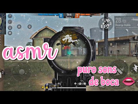 ASMR FF - MUITO SONS DE BOCA EM CAMADAS PARA VOCÊ DORMIR 👄💤