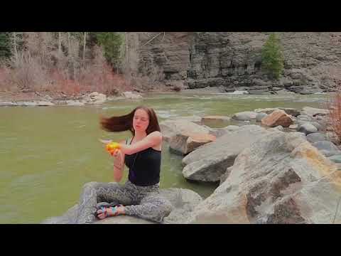 ASMR Eating a Bell Pepper by the River