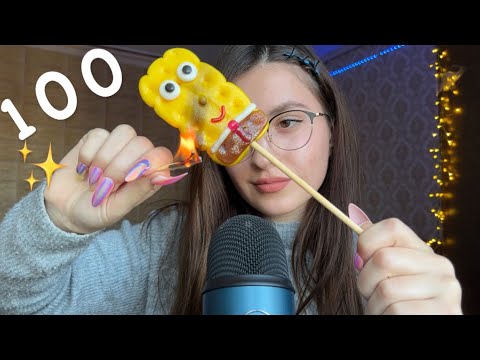 Asmr 100 triggers in 1 minute 🌨️ #asmr #asmr
