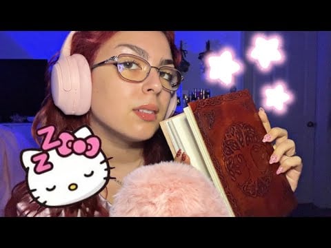 Classic ASMR | tapping with mouth sounds!! 💞⭐