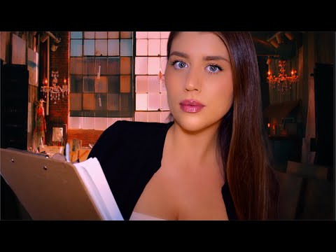 ASMR | Sketching You, Measuring You, Drawing You 🇮🇹 (Italian Accent)