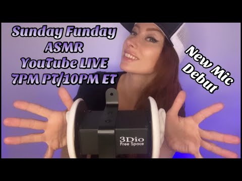 ASMR LIVE 3DIO Mic Testing