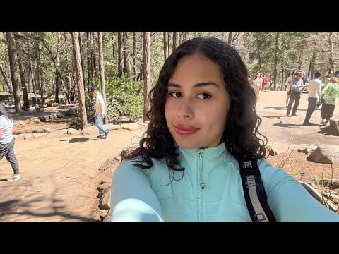 asmr : yosemite + bday dinner vlog ⛰️
