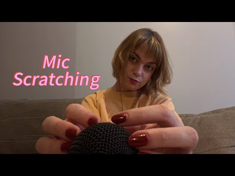 Oi? Posso te relaxar nesse ASMR? Mic Scratching 