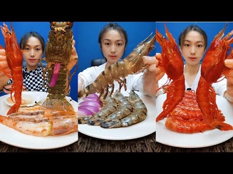 🦐💥 Explosive Eating Sounds Mukbang  폭발적인 먹방 사운드  爆発的なモッパン音  爆炸吃播音效