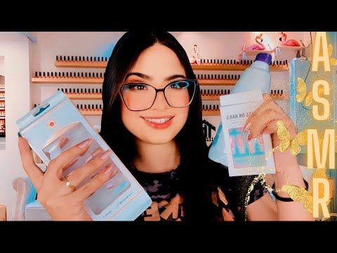 ASMR:MANICURE FOFOQUEIRA *voz suave*💅🏻