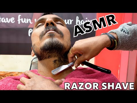 ASMR BEARD CUTTING & TRIMMING By INDIAN BARBER SAMEER | ASMR YOGi💈