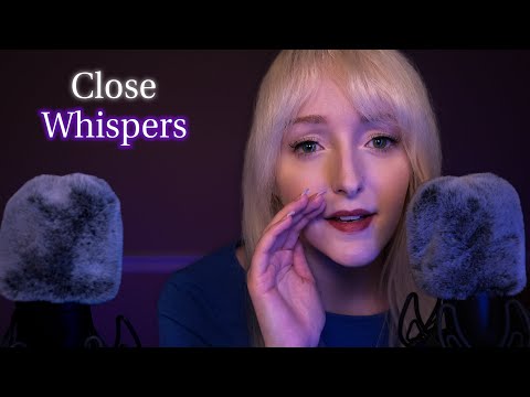 ASMR Close Up Ear to Ear Whispers | Answering Your Questions