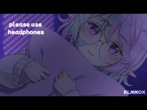 [ASMR] 18 minutes elf girl touches fluffy microphone ~